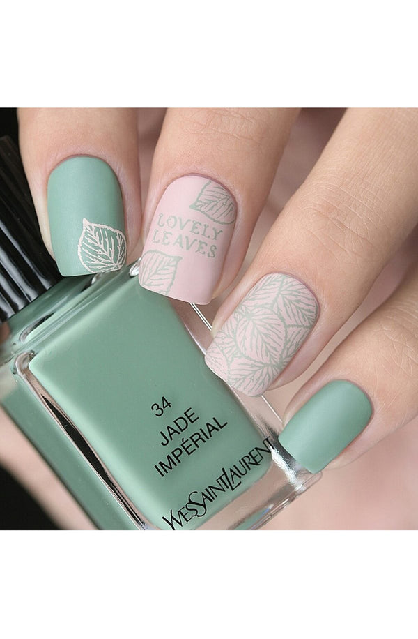 Lovely Leaves 1 - Uber Chic Stamping Plate