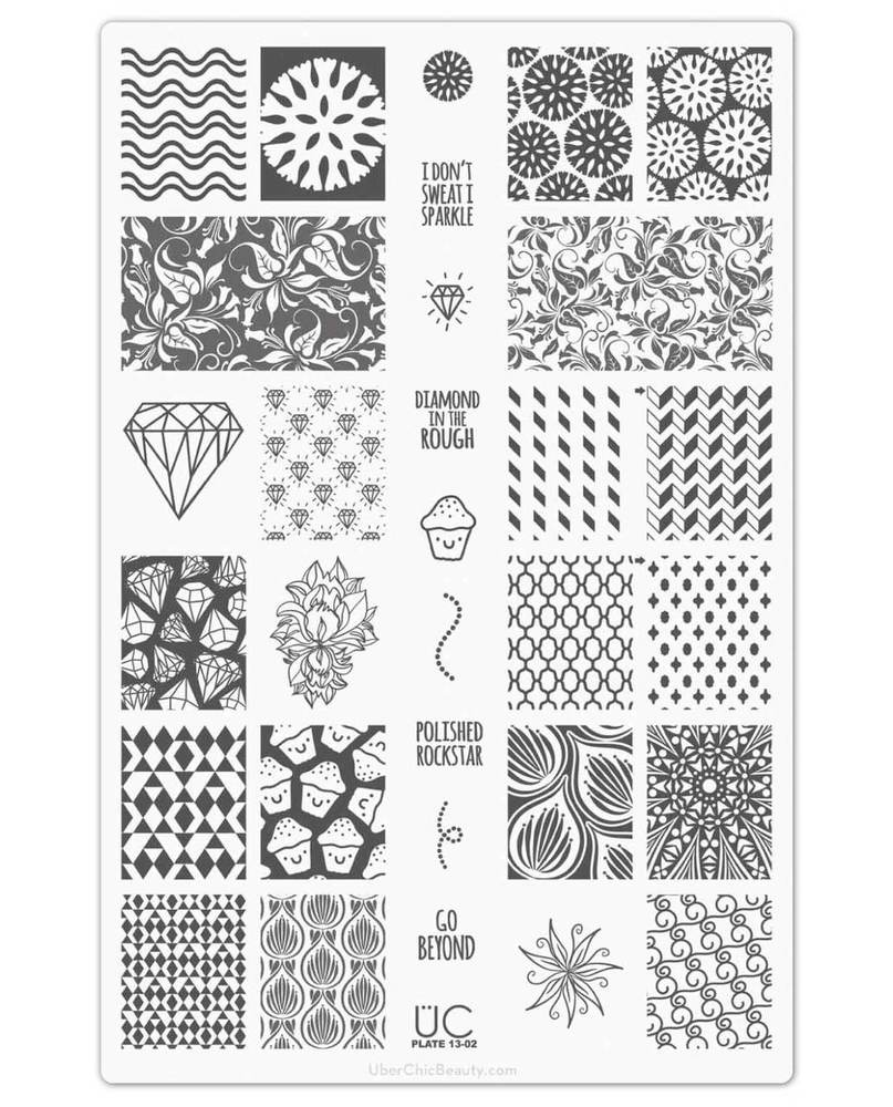 Collection 13 - Uber Chic Stamping Plates