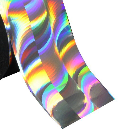 Silver Holo Waves Foil #24 Main image