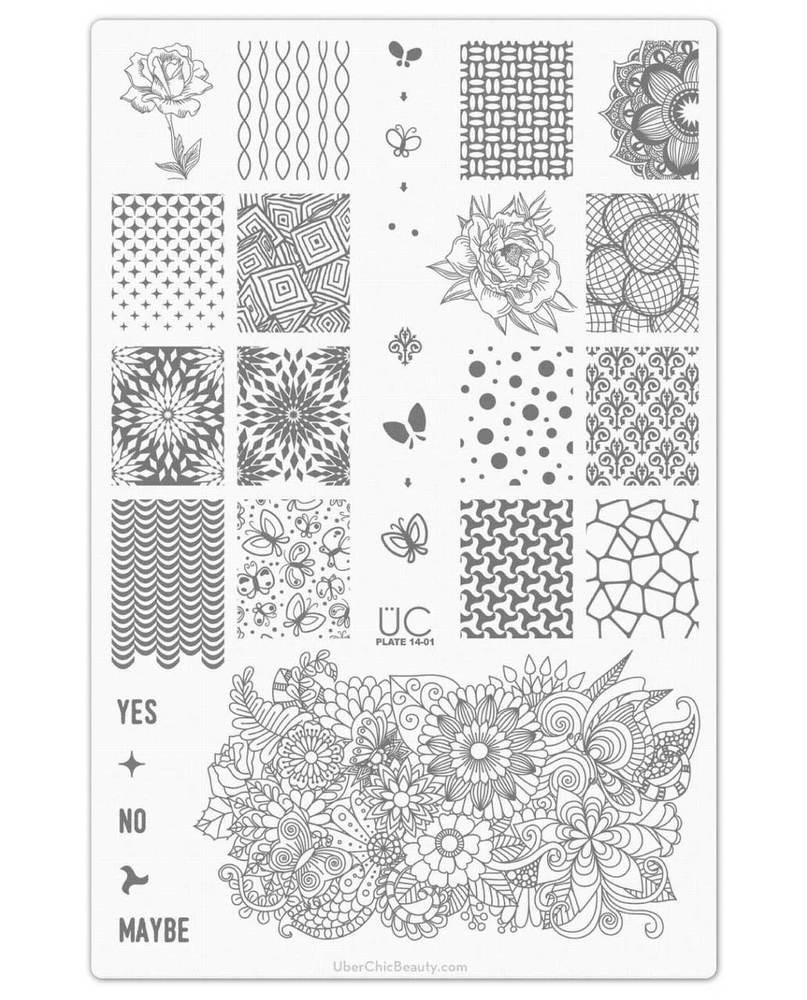 Collection 14 - Uber Chic Stamping Plates