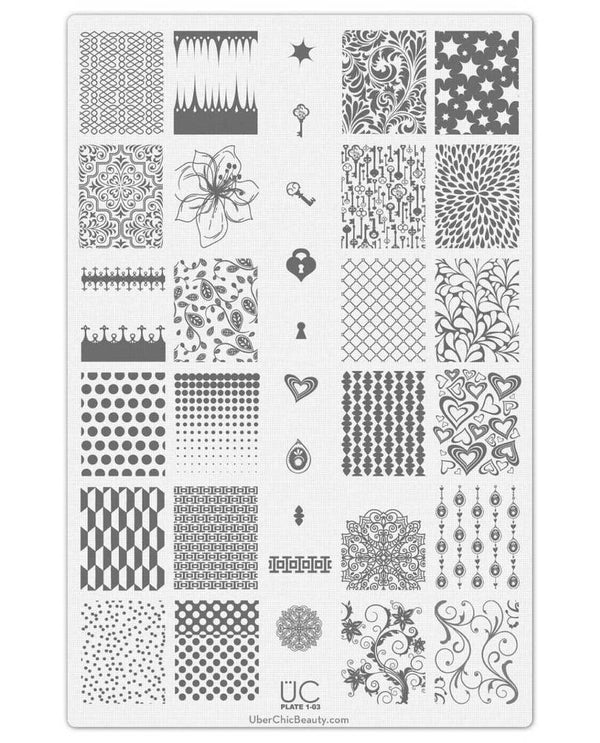 Collection 1 - Uber Chic Stamping Plates
