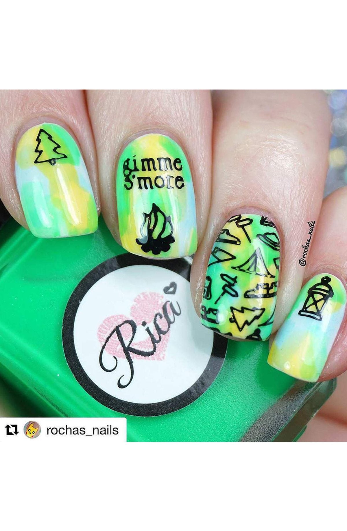 Great Outdoors - Uber Chic Mini Stamping Plate