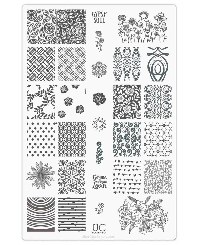 Collection 13 - Uber Chic Stamping Plates