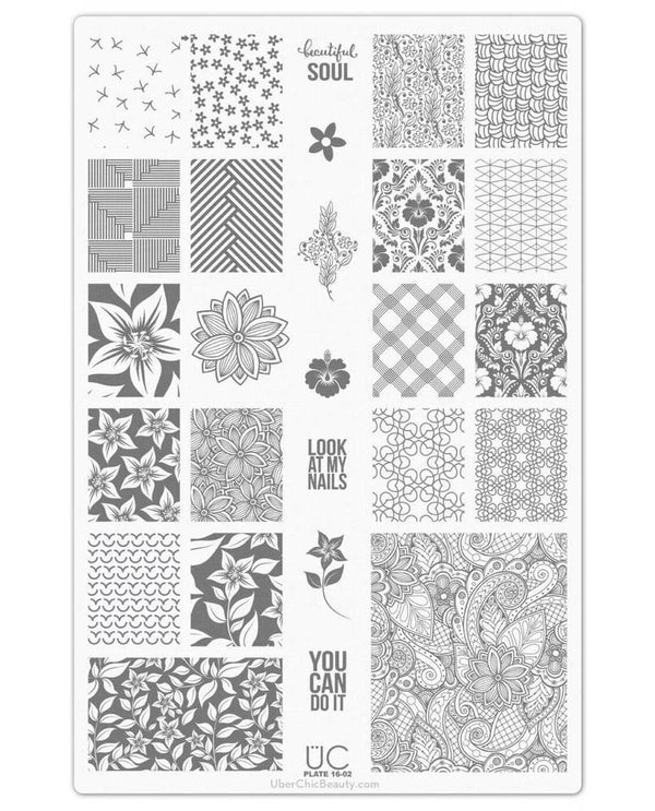 Collection 16 - Uber Chic Stamping Plates