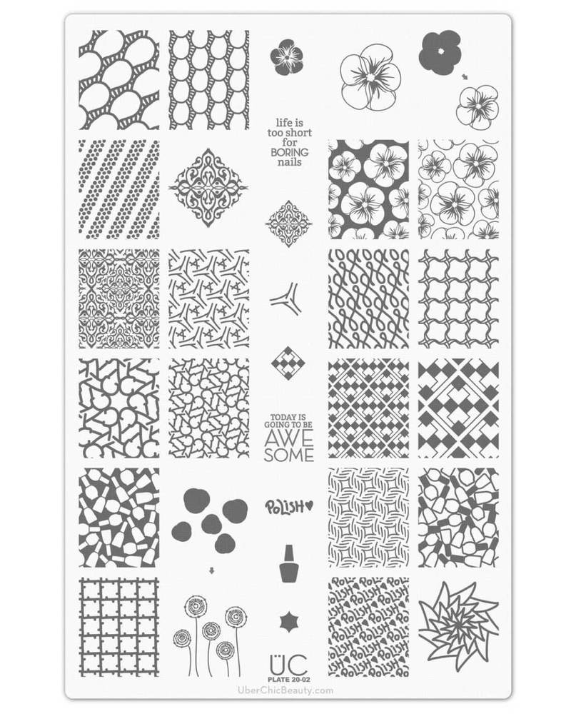 Collection 20 - Uber Chic Stamping Plates