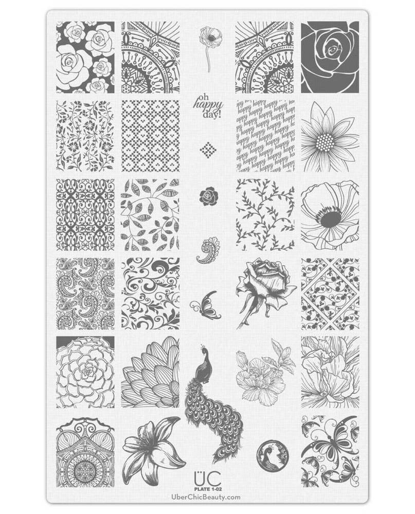 Collection 1 - Uber Chic Stamping Plates