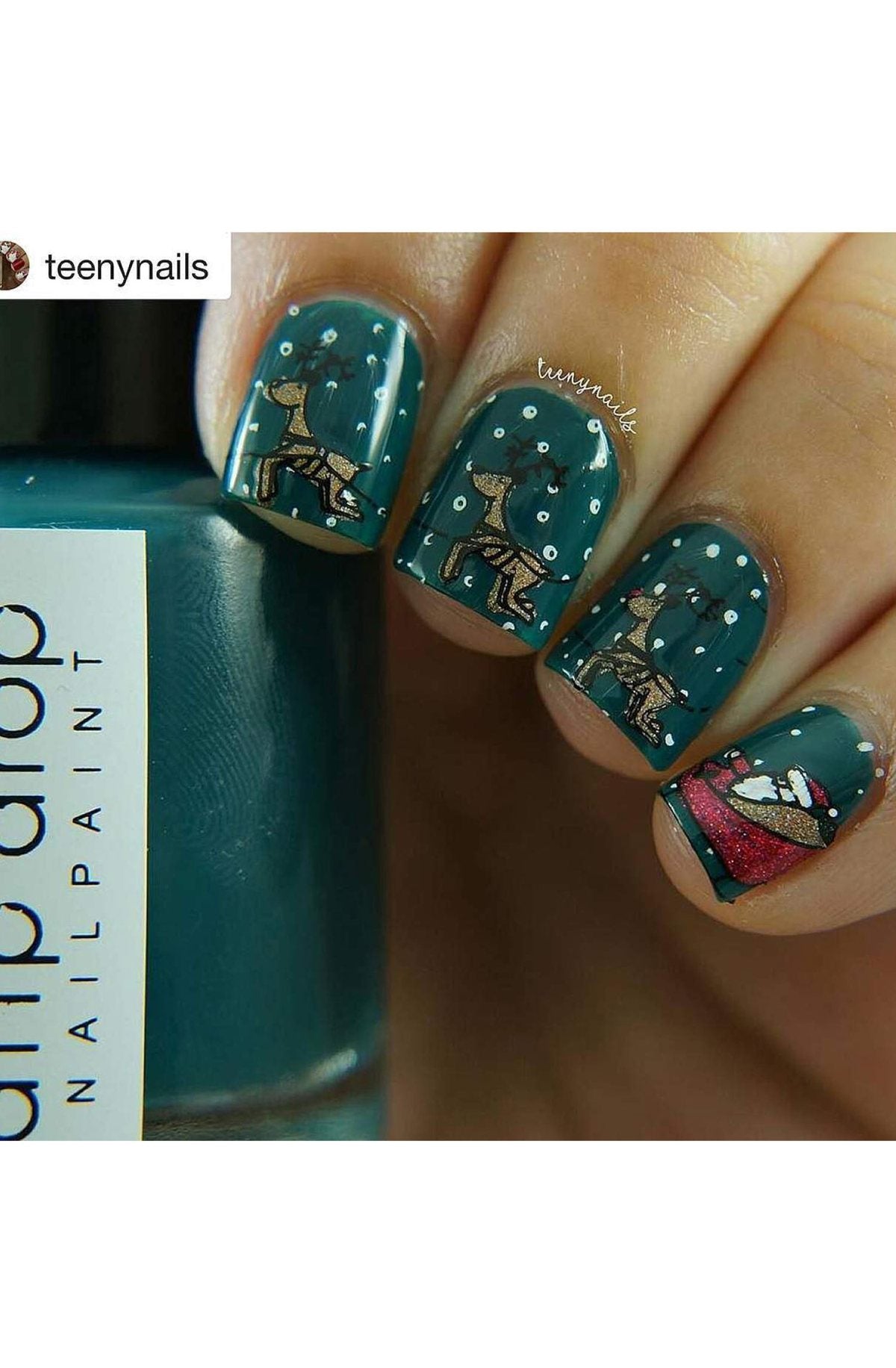 Holly Jolly / Christmas 02 - Uber Chic Stamping Plate