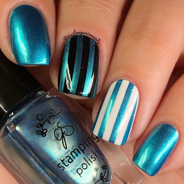 #101  Gummy Bear Blue - Stamping Polish