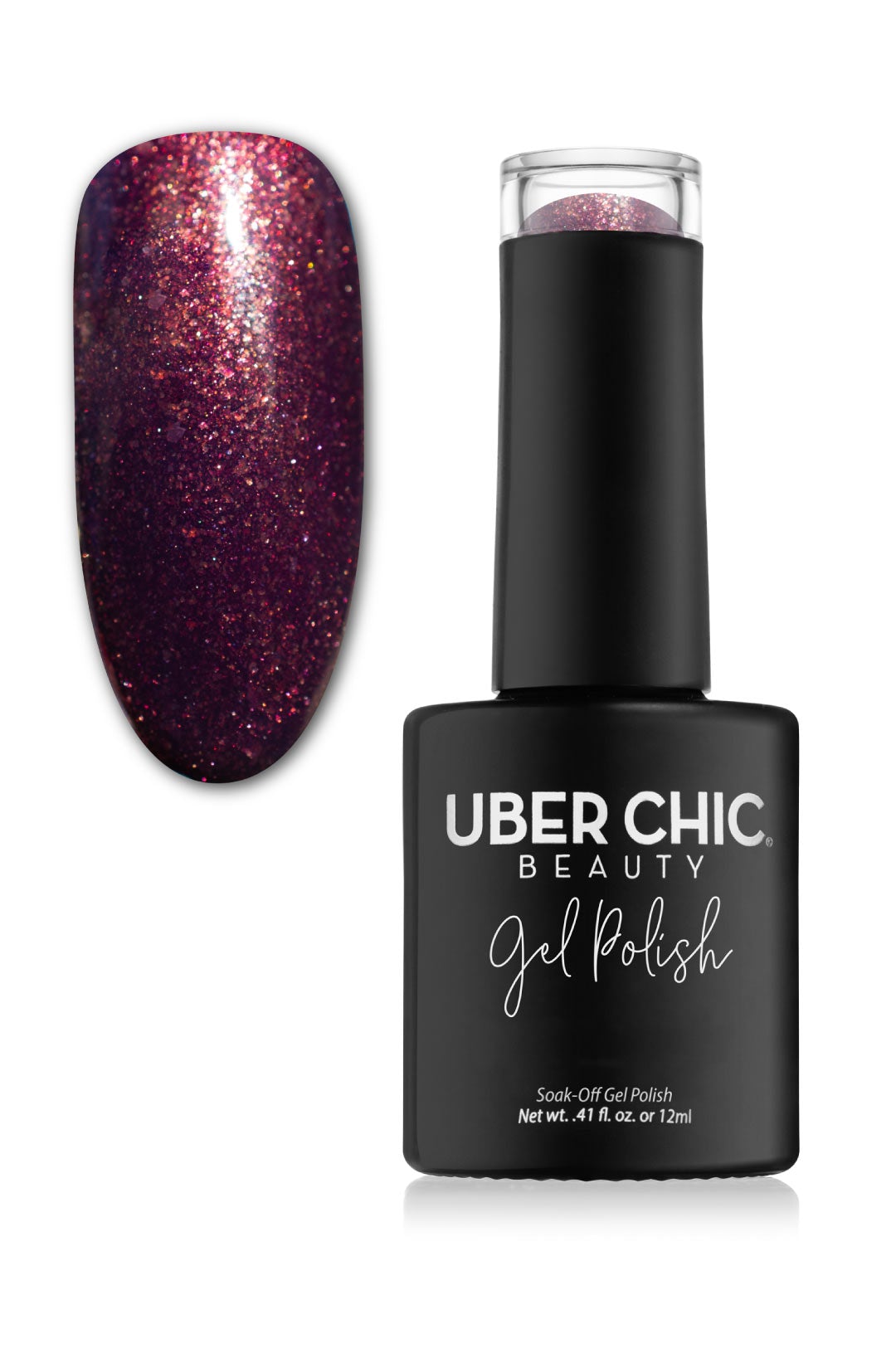 Wine Not? - Glitter Gel Polish - Uber Chic 12ml Main image