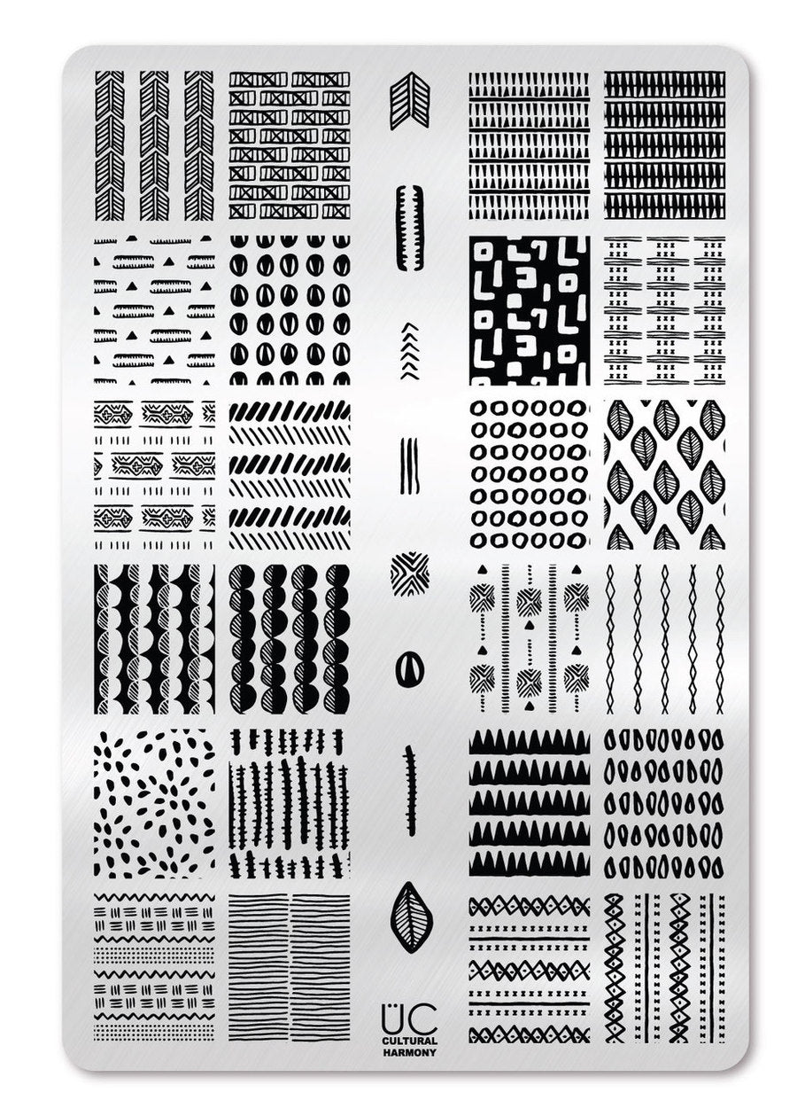 Culture Harmony - Uber Chic Stamping Plate Main image