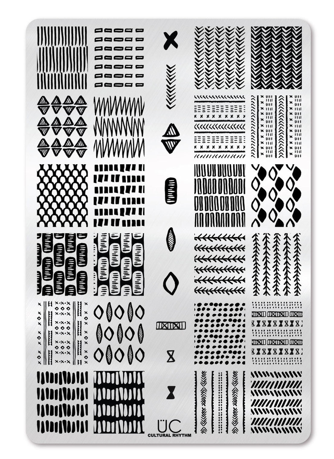 Culture Rhythm - Uber Chic Stamping Plate Main image