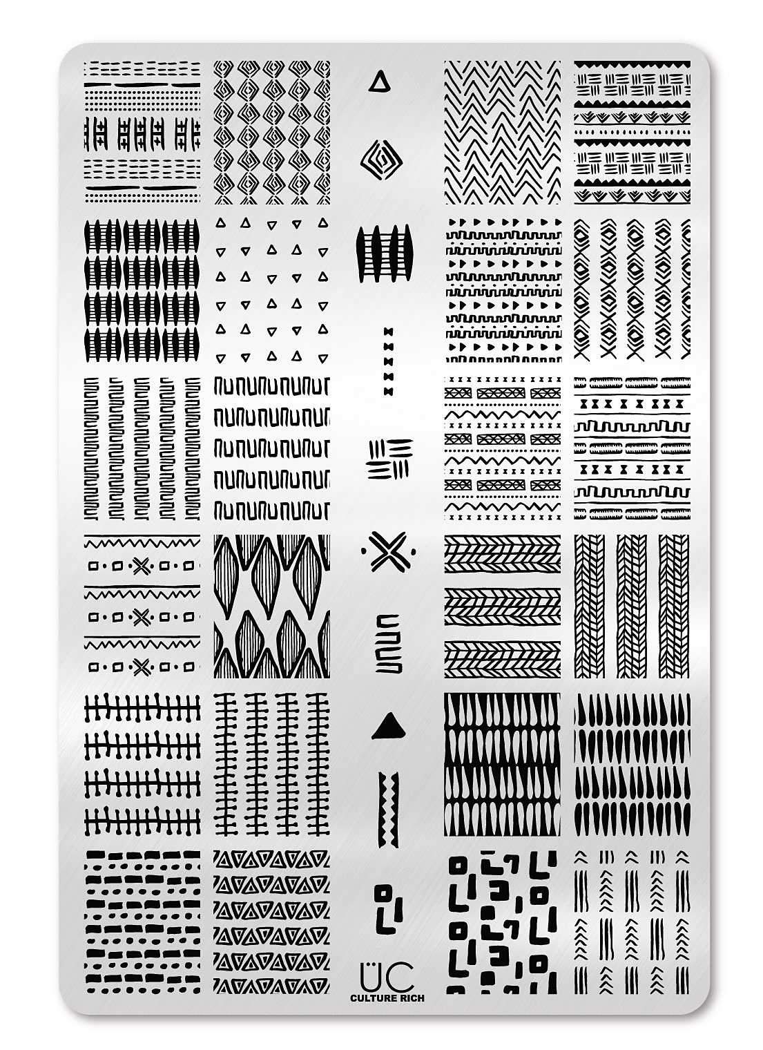 Culture Rich - Uber Chic Stamping Plate Main image
