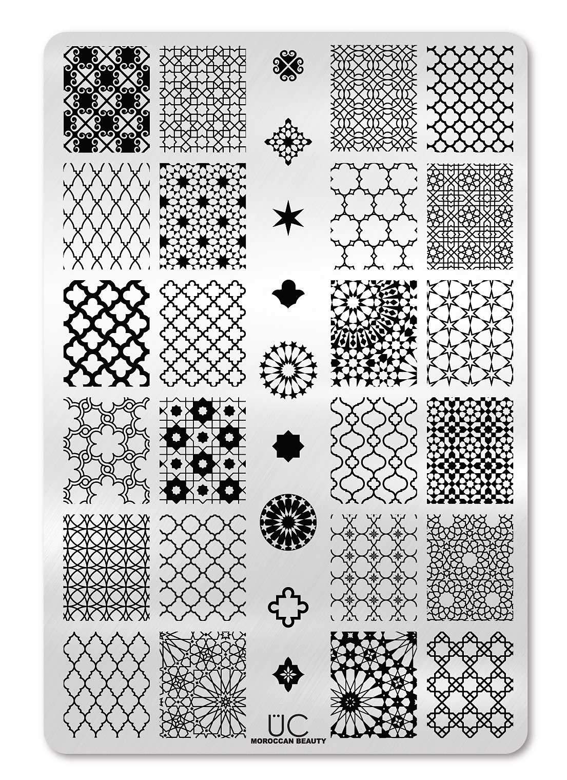 Moroccan Beauty - Uber Chic Stamping Plate Main image