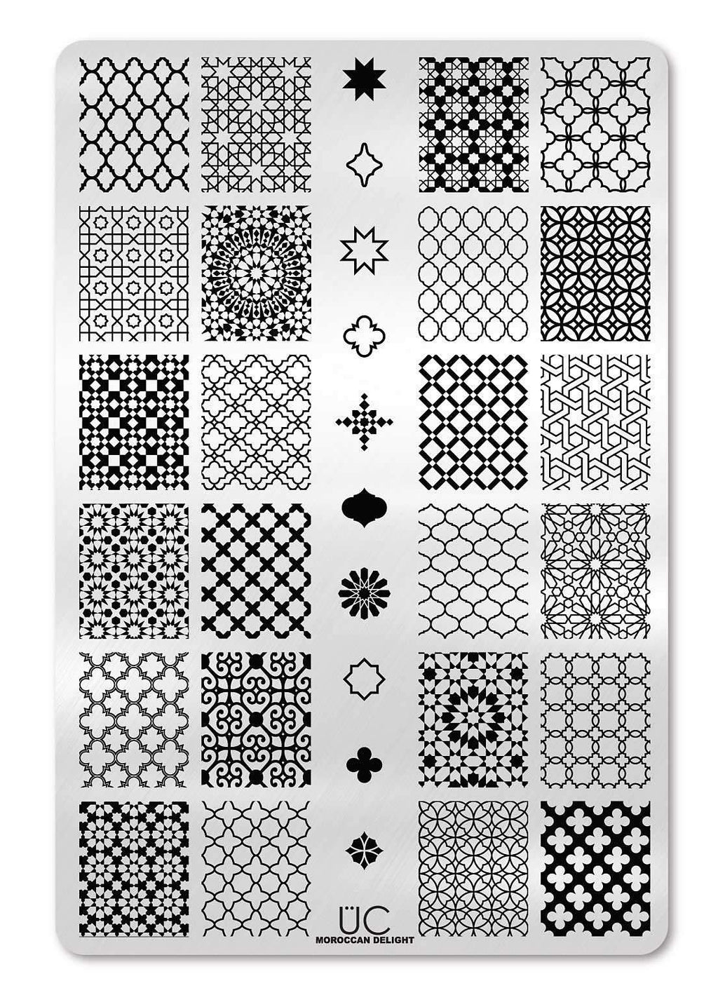 Moroccan Delight - Uber Chic Stamping Plate