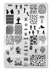 Zombie Love 1 - Special Edition Uber Chic Stamping Plate