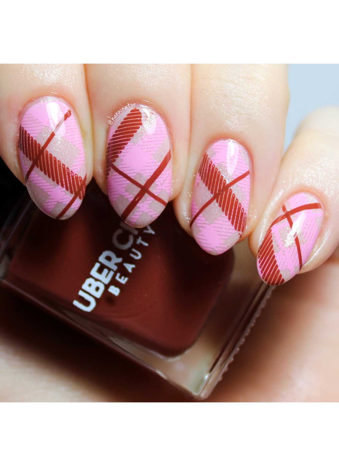 Inka Dink - A Bottle of Pink - Stamping Polish - Uber Chic 12ml