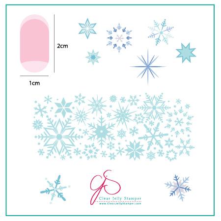 Snowflakes - CJS Small Stamping Plate - CJS-03 Main image