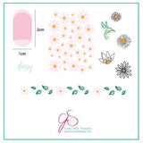 Daisy Do, Daisy Don't (CjS-113)  - CJS Small Stamping Plate
