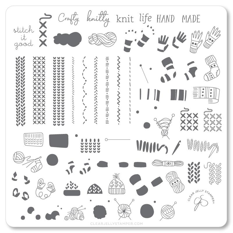 Crafty Life (CjS-114) - CJS Medium Stamping Plate