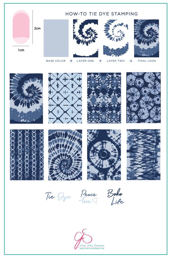 Boho Life (CjS 115) - Clear Jelly Stamping Plate