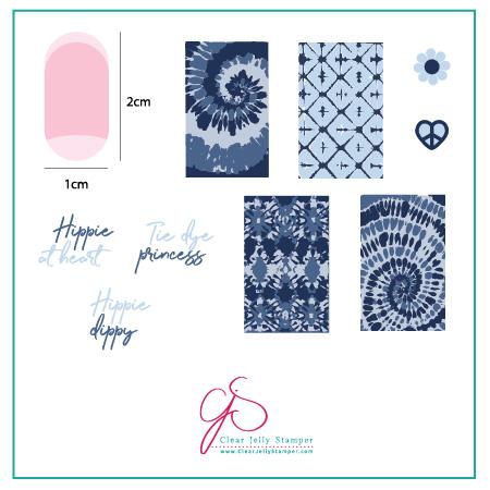 Lil' Boho Life (Cjs-116) - CJS Small Stamping Plate Main image