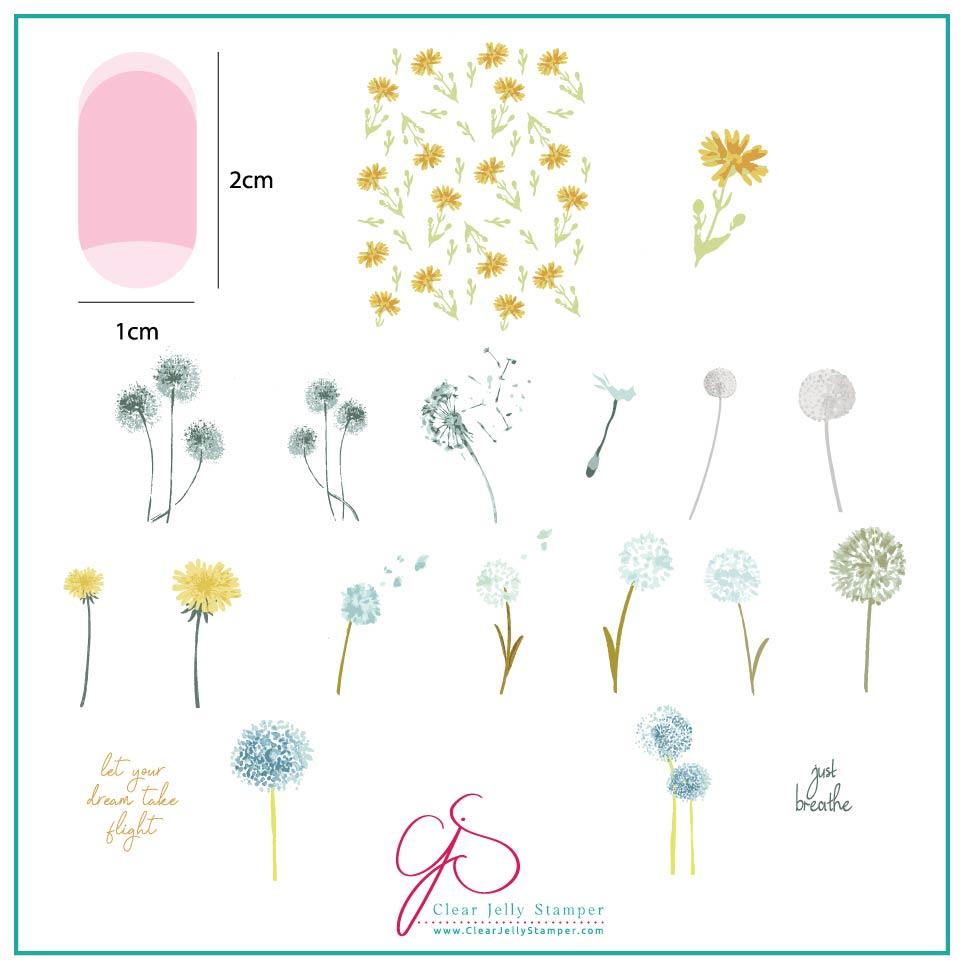 Just Breathe (CjS-156) - CJS Medium Stamping Plate