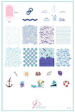 Make Waves (CjS-198) - Clear Jelly Stamping Plate