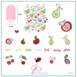 Fruit Cocktail Collection - Take Your Pick! (CjS-210) - CJS Medium Stamping Plate