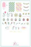 Bunny Foo Foo (CjSH - 31)  - Clear Jelly Stamping Plate