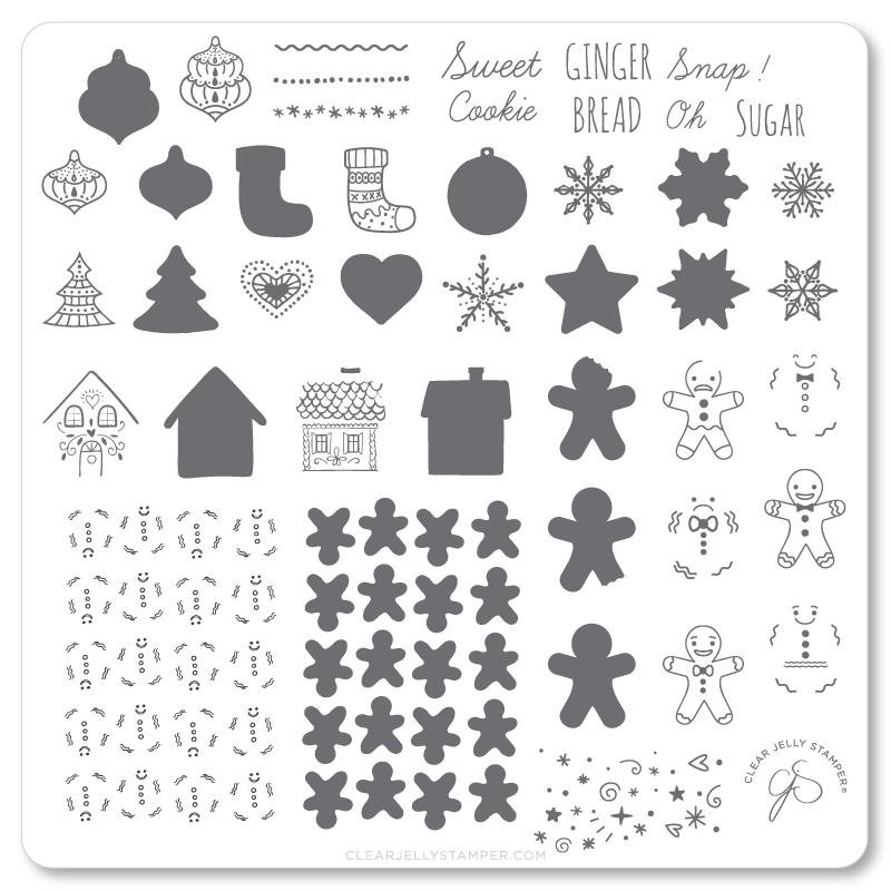 Mmm...Cookies! (CjS C-36) - CJS Medium Stamping Plate Secondary image