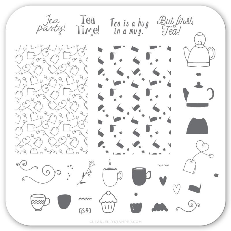 Steeped (CjS-90) - CJS Small Stamping Plate Secondary image