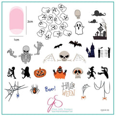 Hallo-Ween (CjSH-55) - CJS Medium Stamping Plate