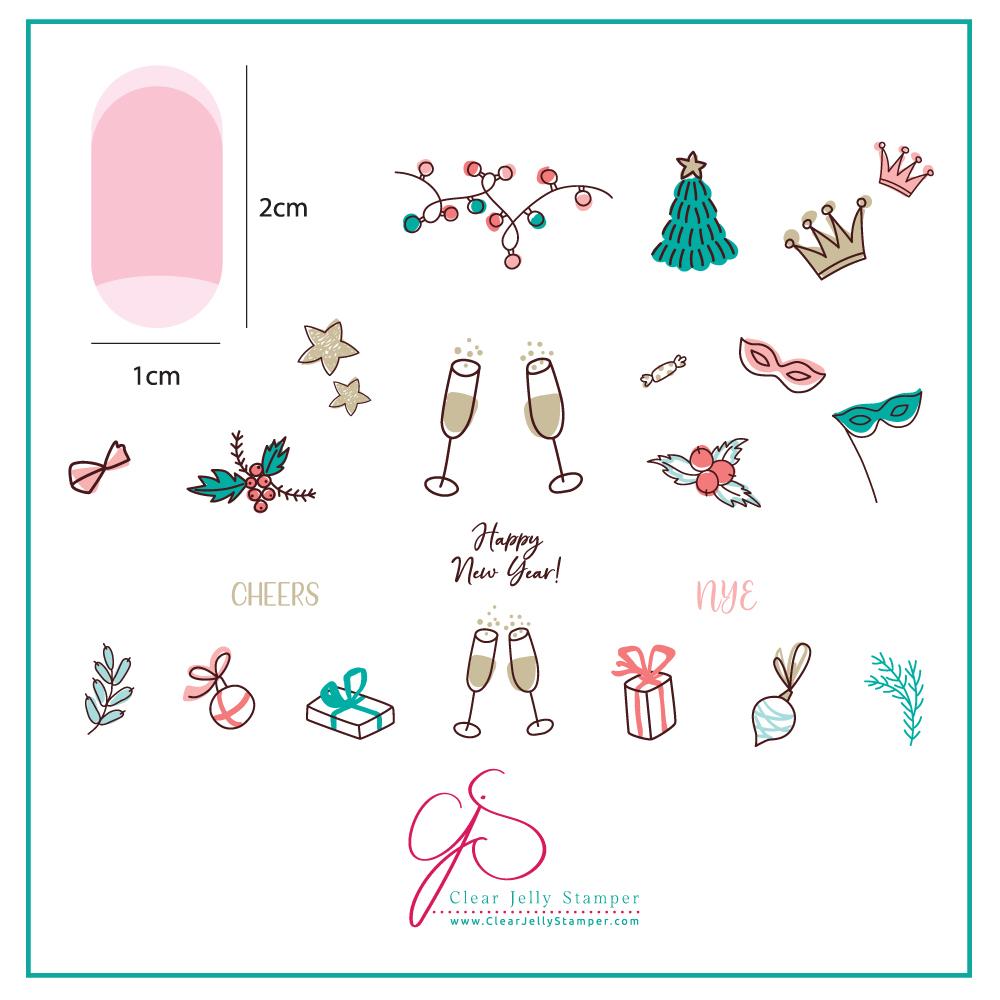 Cheers!  (CjS H-61) - CJS Small Stamping Plate