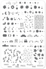 Pumpkin Patch (CjS LC-57)  - Clear Jelly Stamping Plate