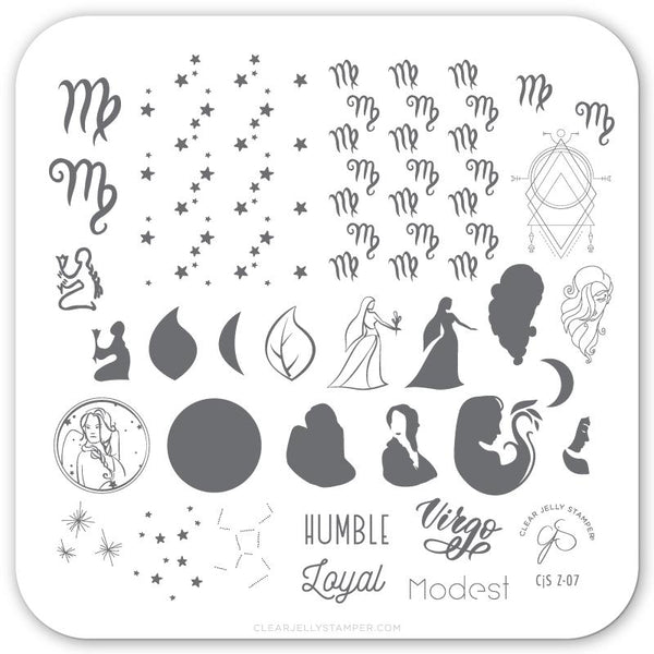 Virgo (CjSZ-07) - CJS Small Stamping Plate