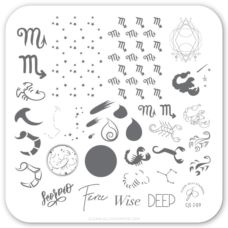 Scorpio (CjSZ-09) - CJS Small Stamping Plate Secondary image