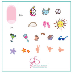 Quotes Little Sis! (CjS LC-42)  - CJS Small Stamping Plate