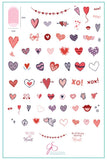 PS I Heart You! (CjS-V-10) - Clear Jelly Stamping Plate