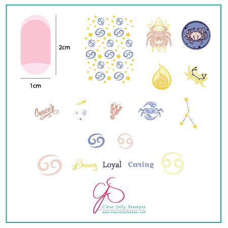 Cancer (CjSZ-05) - CJS Small Stamping Plate