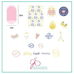 Cancer (CjSZ-05) - CJS Small Stamping Plate