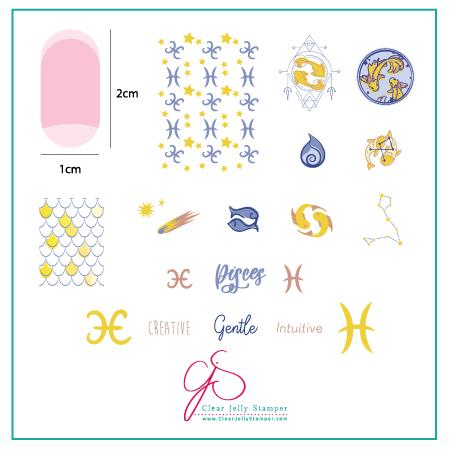 Pisces (CjSZ-13) - CJS Small Stamping Plate