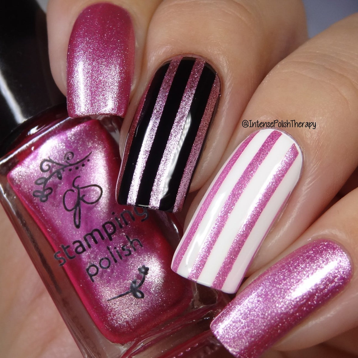 #94 Passionate Pink Stamping Polish Main image