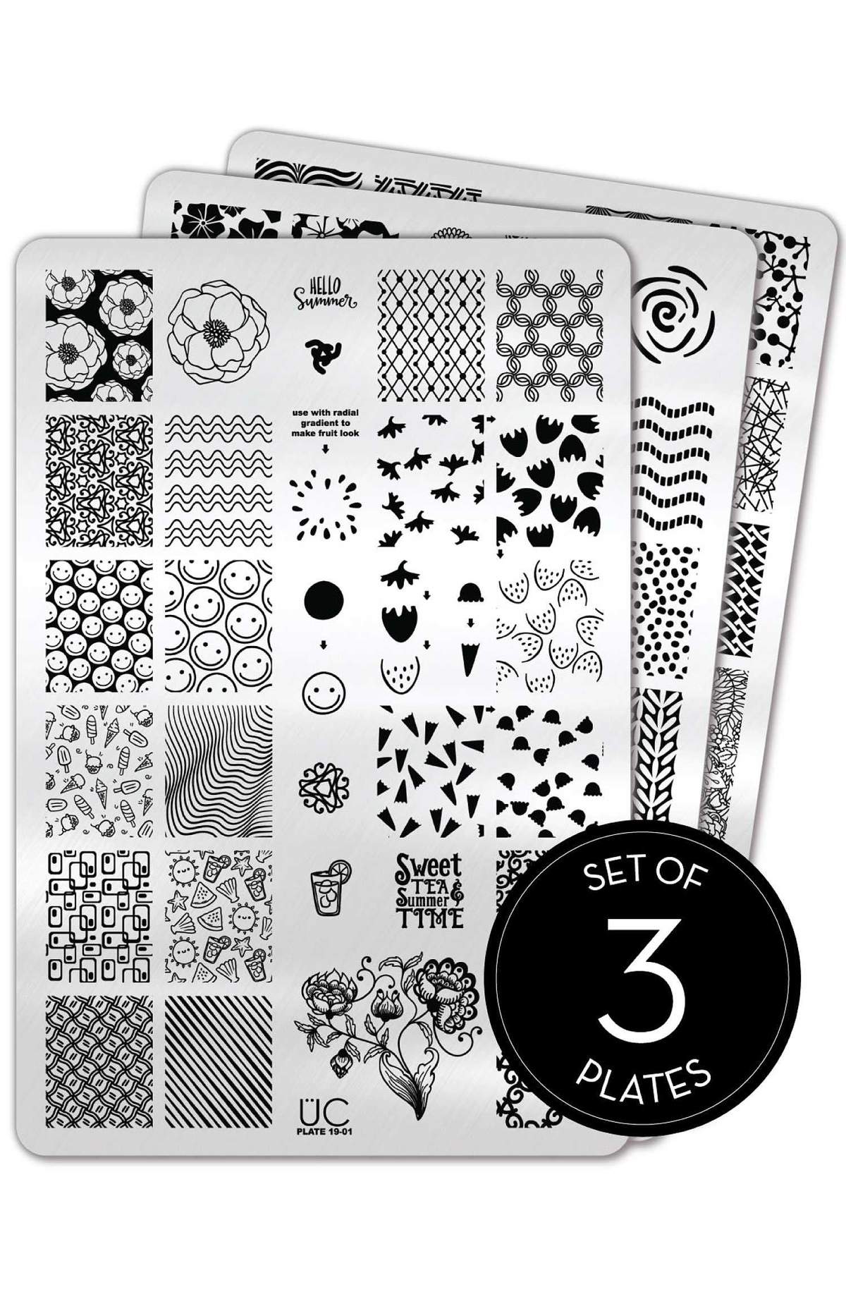 Collection 19 - Uber Chic Stamping Plates Main image