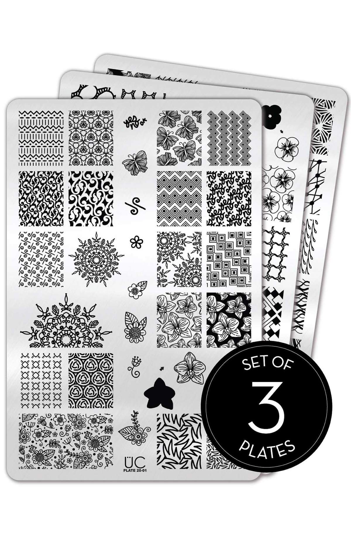 Collection 20 - Uber Chic Stamping Plates Main image