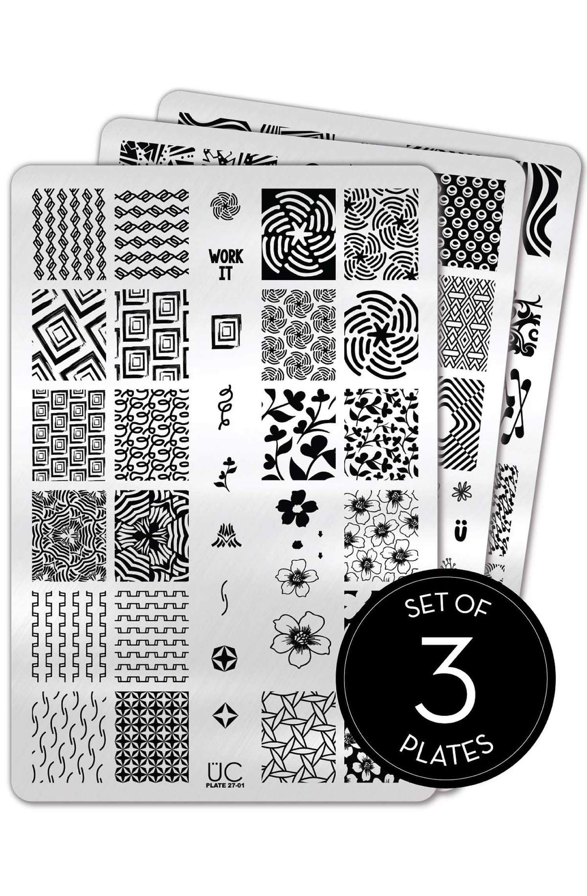 Collection 27 - Uber Chic Stamping Plates Main image