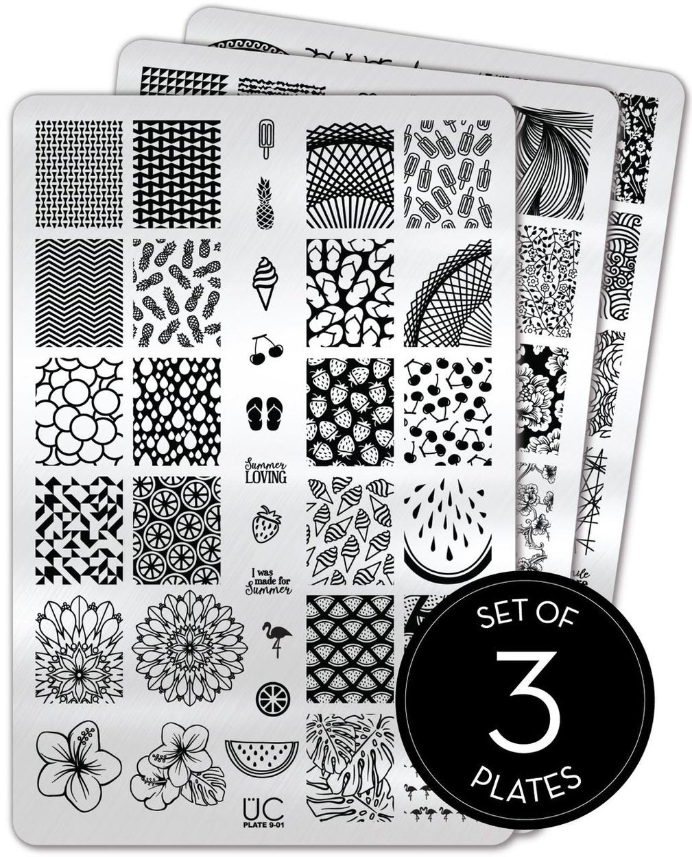 Collection 9 - Uber Chic Stamping Plates Main image