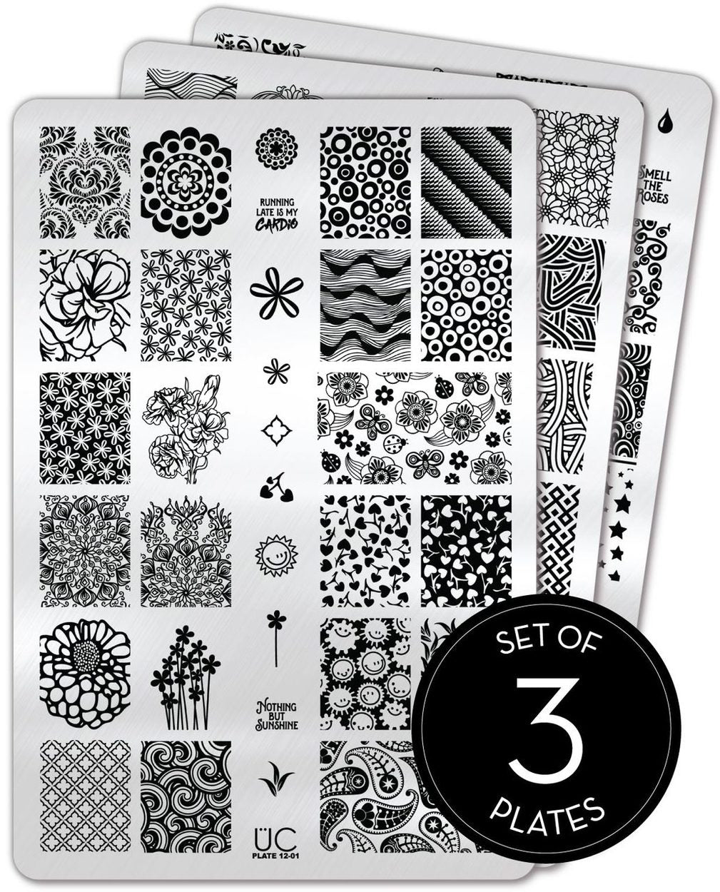 Collection 12 - Uber Chic Stamping Plates Main image
