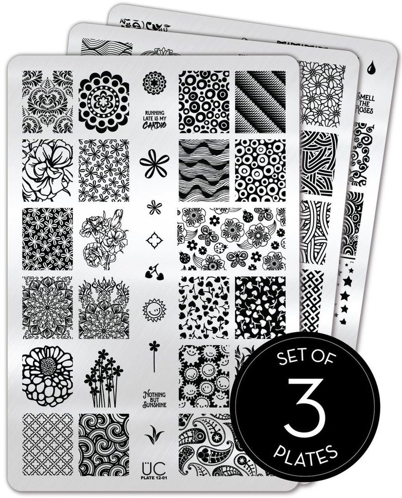 Collection 12 - Uber Chic Stamping Plates