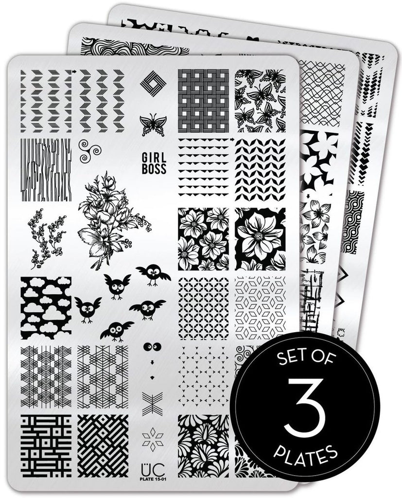 Collection 15 - Uber Chic Stamping Plates