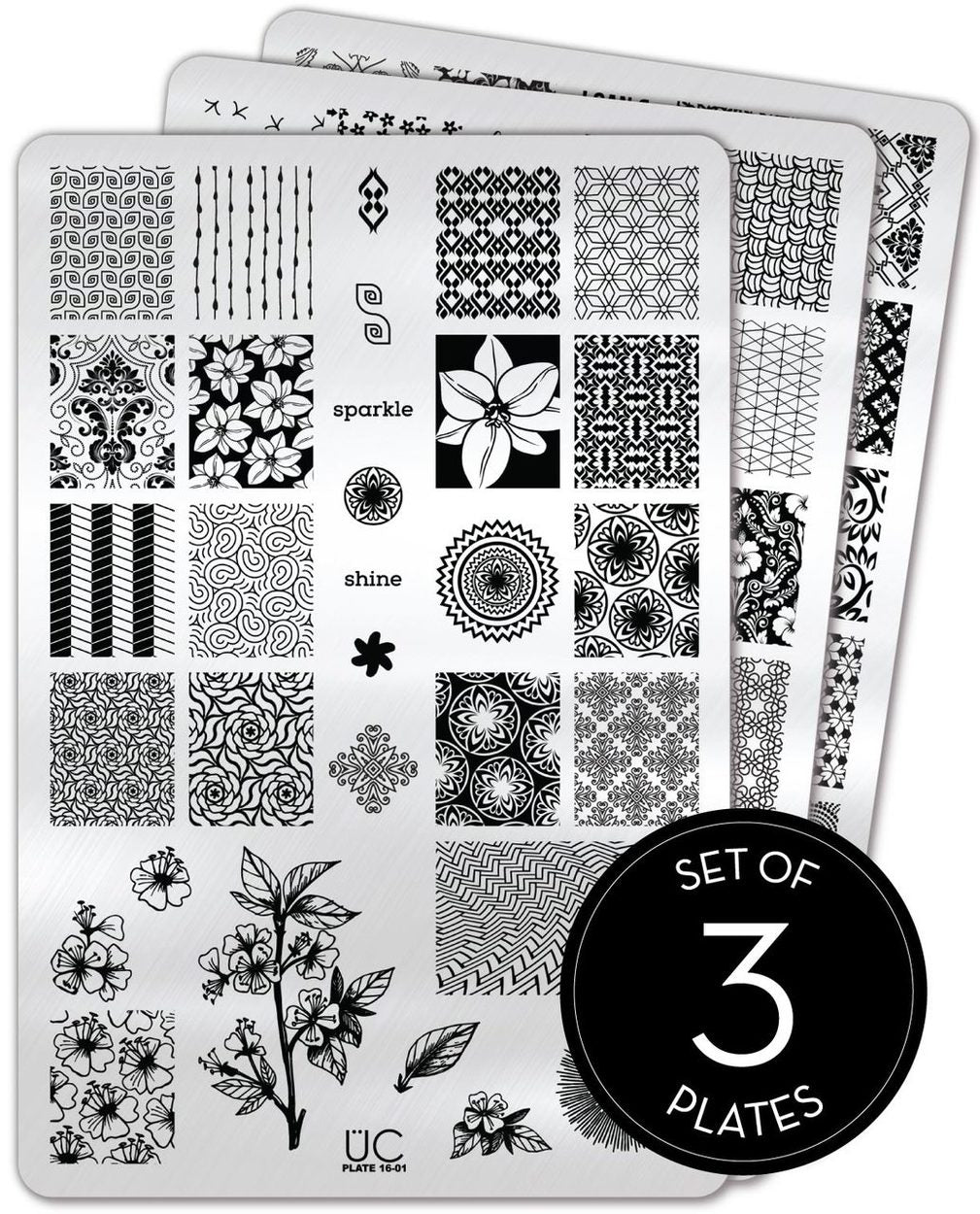 Collection 16 - Uber Chic Stamping Plates Main image